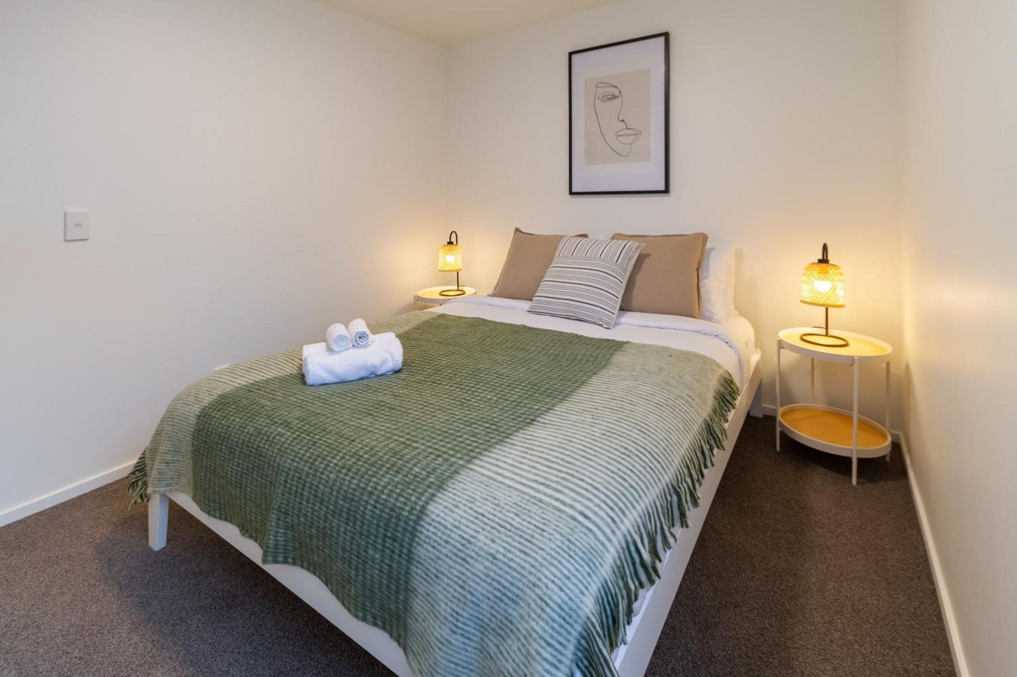 Warm Chch Apartment Park View & Garage Parking Christchurch Dış mekan fotoğraf