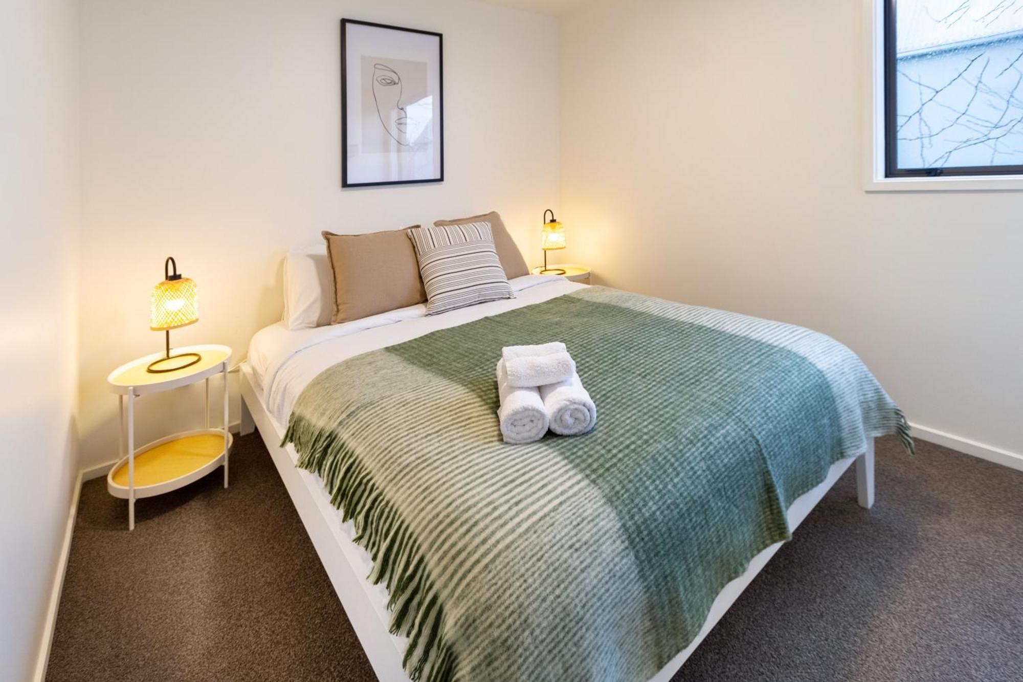 Warm Chch Apartment Park View & Garage Parking Christchurch Dış mekan fotoğraf