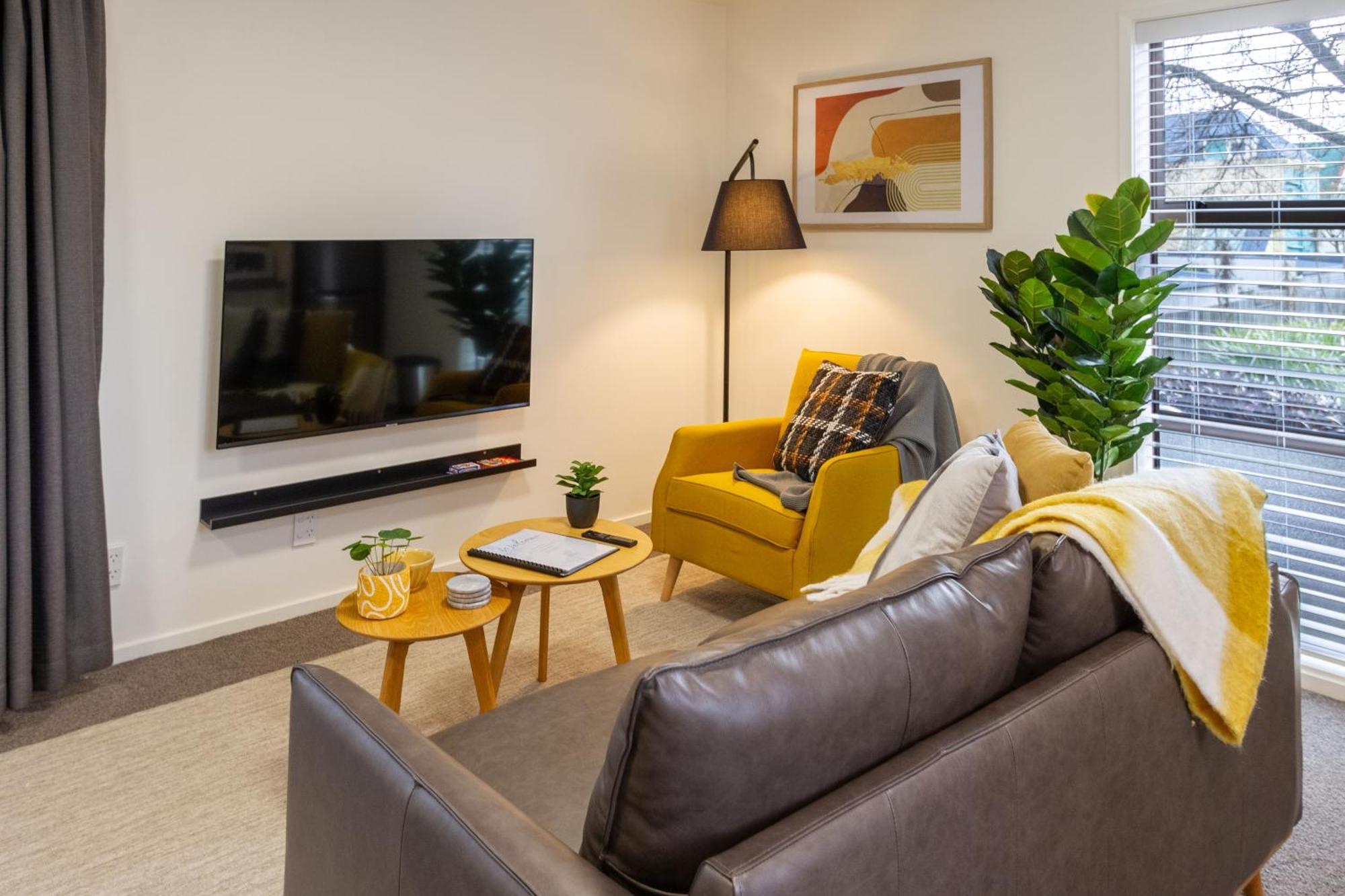 Warm Chch Apartment Park View & Garage Parking Christchurch Dış mekan fotoğraf
