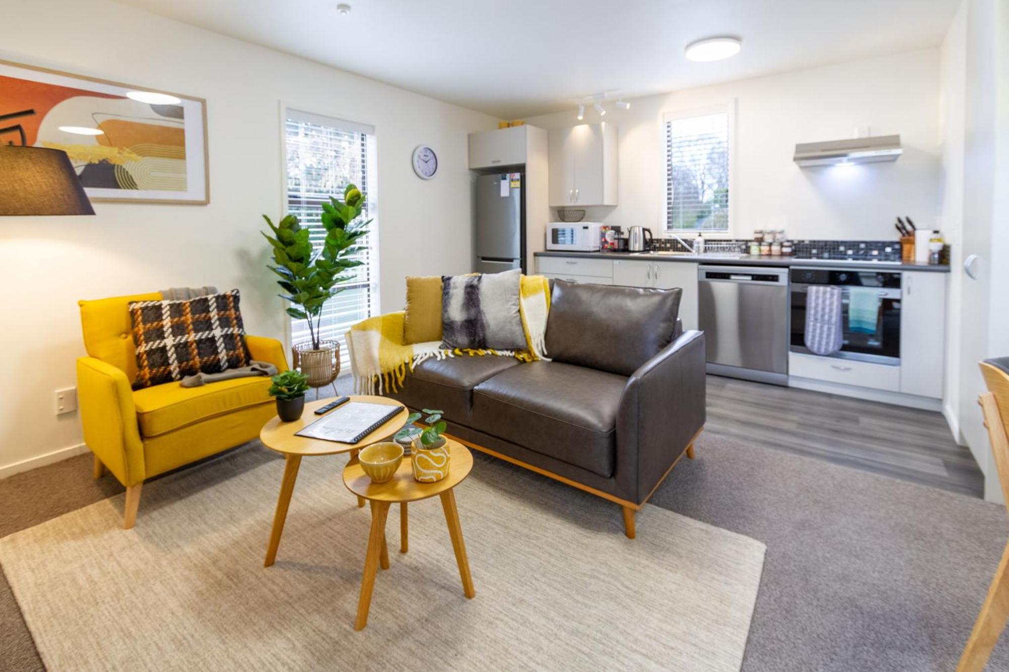 Warm Chch Apartment Park View & Garage Parking Christchurch Dış mekan fotoğraf
