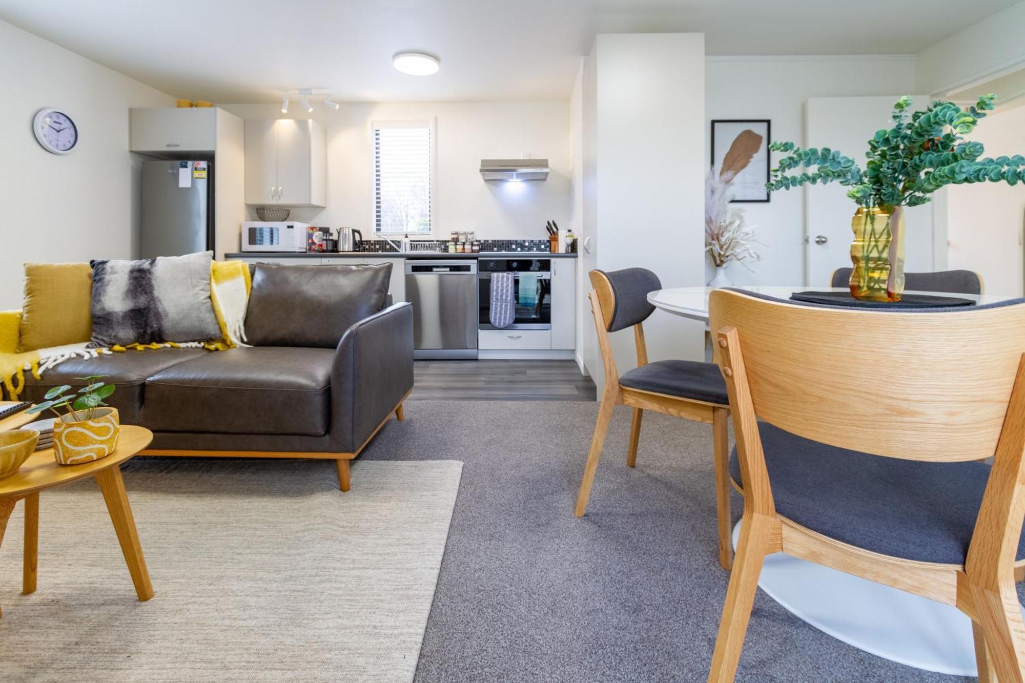 Warm Chch Apartment Park View & Garage Parking Christchurch Dış mekan fotoğraf